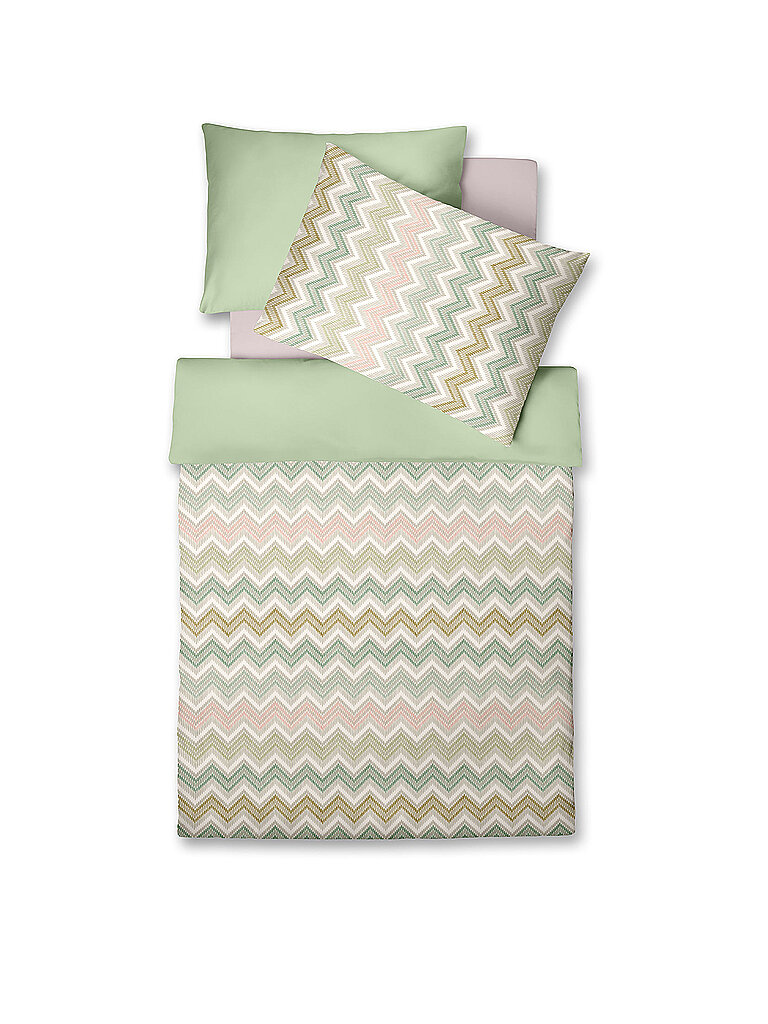 Ropa de cama de satén MODERN CLASSIC 70x90cm / 140x220cm Romero verde