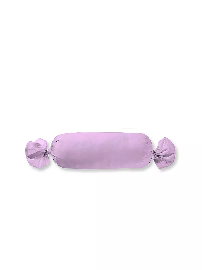 FLEURESSE | Funda de almohada cilíndrica de satén Royal Uni 15x40cm Lila | Lila