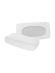 FLEURESSE | Funda de almohada de punto "Vital Comfort" 40x60cm (verde manzana) | Blanco