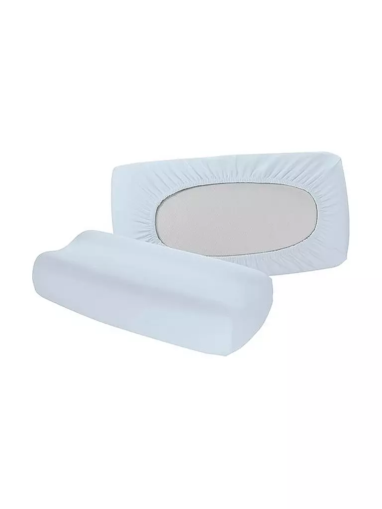 FLEURESSE | Funda de almohada de punto "Vital Comfort" 40x60cm (Bleu) | Azul claro