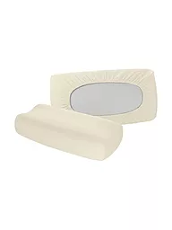 FLEURESSE | Funda de almohada de punto "Vital Comfort" 40x60cm (verde manzana) | Beige