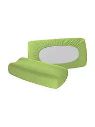 FLEURESSE | Funda de almohada de punto "Vital Comfort" 40x60cm (verde manzana) | Verde