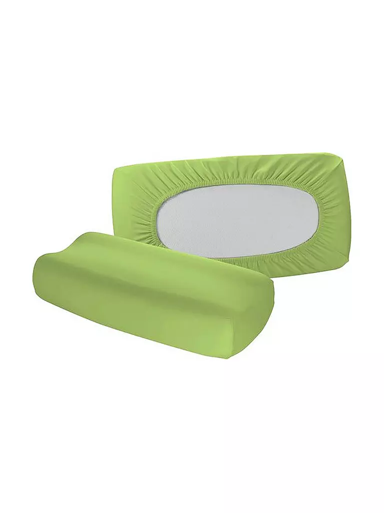 FLEURESSE | Funda de almohada de punto "Vital Comfort" 40x60cm (verde manzana) | Verde
