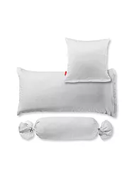 FLEURESSE | Funda de almohada de satén Royal Uni, juego de 2, 70x90cm, coral | Plata