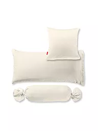 FLEURESSE | Funda de almohada de satén Royal Uni 2 unidades 40x40cm | Crema