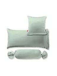 FLEURESSE | Funda de almohada de satén Royal Uni, juego de 2, 40x40 cm, coral | Oliva