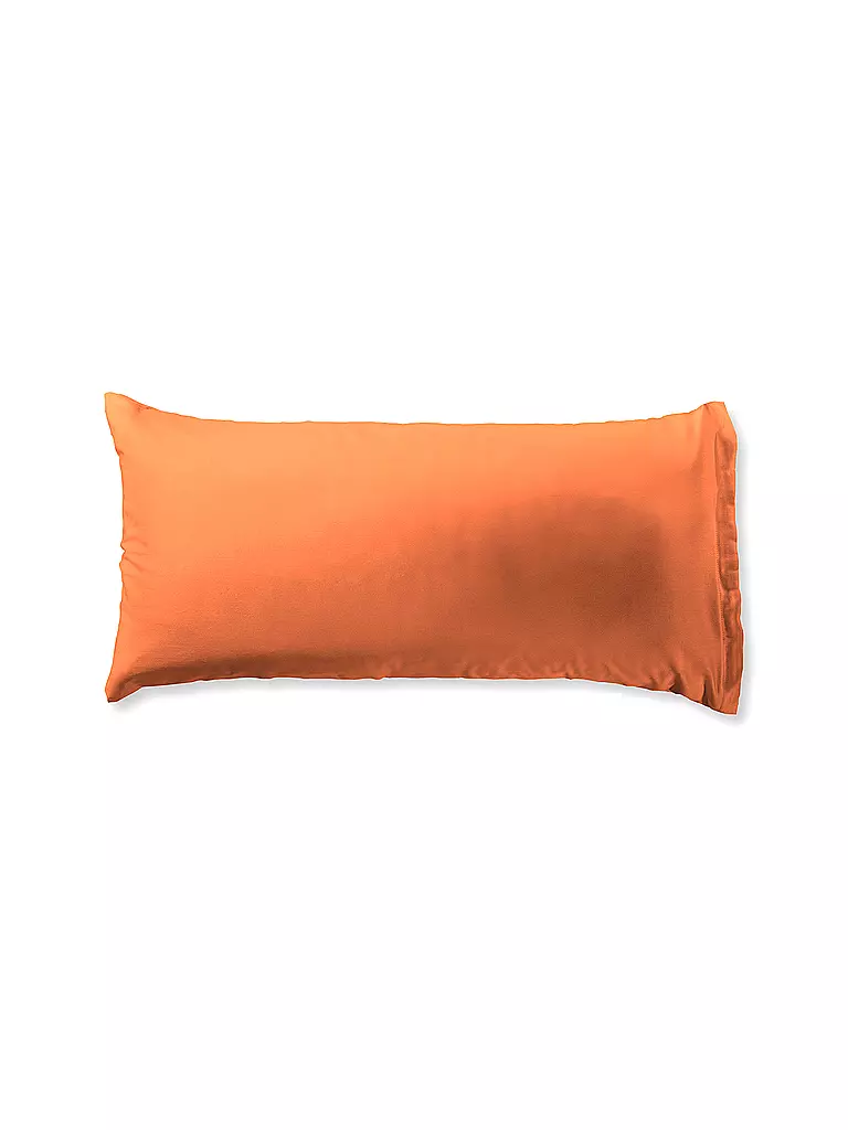 FLEURESSE | Funda de almohada de satén ROYAL UNI 2 unidades 40x80cm Naranja | Naranja