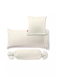 FLEURESSE | Funda de almohada de satén "Royal Uni" 2 unidades 70x90cm (Beige) | Crema