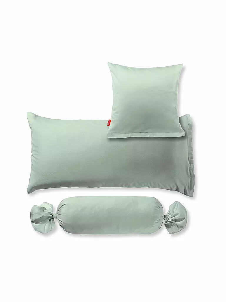 FLEURESSE | Funda de almohada de satén Royal Uni 2 unidades 70x90cm Oliva | Oliva
