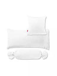 FLEURESSE | Funda de almohada de satén Royal Uni 2 unidades 40x40cm | Blanco