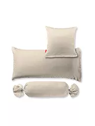 FLEURESSE | Funda de almohada de satén Royal Uni 2 unidades 40x40cm | Beige