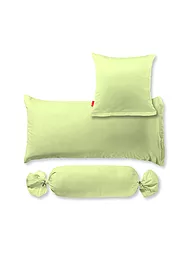 FLEURESSE | Funda de almohada de satén Royal Uni 2x 40x40cm Verde claro | Verde claro