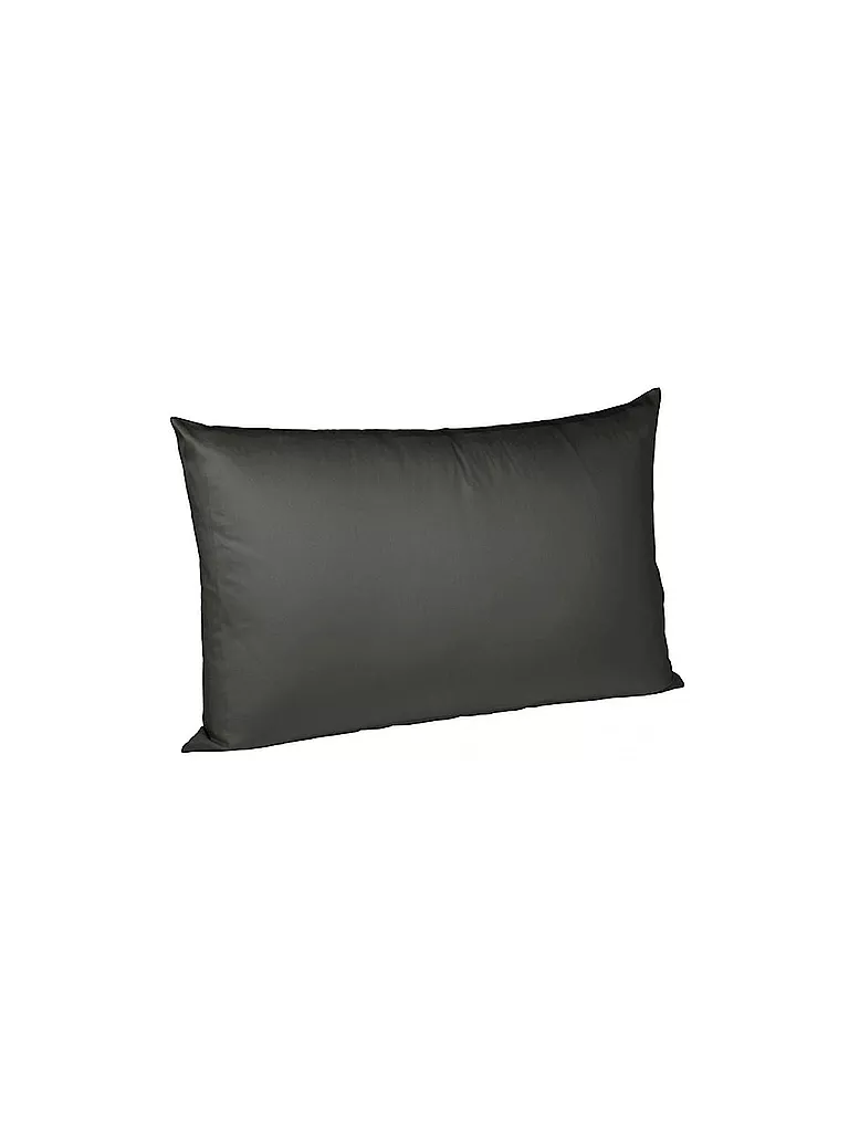 FLEURESSE | Funda de almohada de satén Royal Uni 2x 40x60cm Antracita | grau