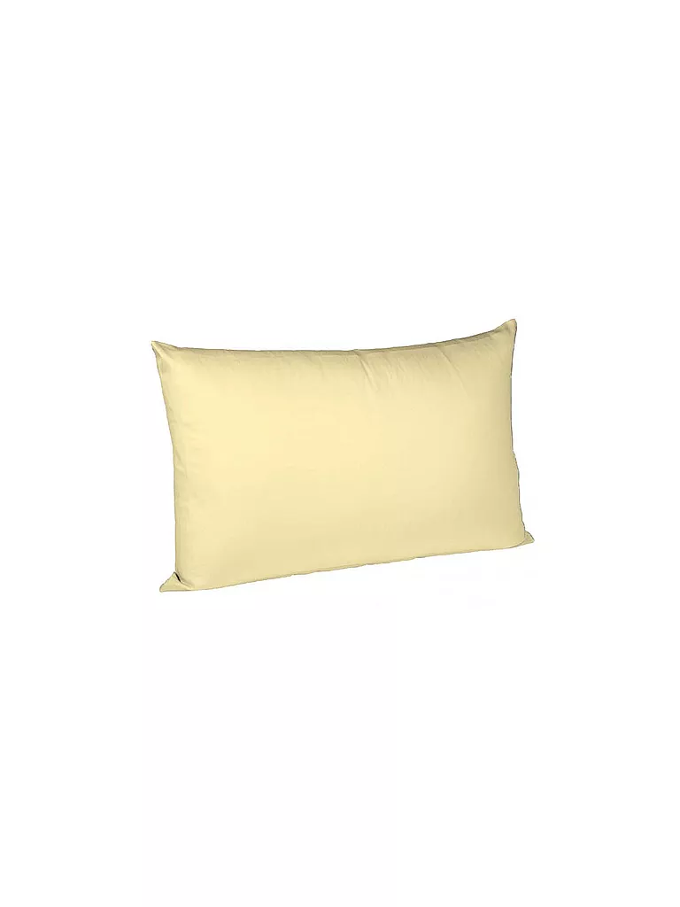 FLEURESSE | Funda de almohada de satén Royal Uni 2x 40x60cm Vainilla | gelb