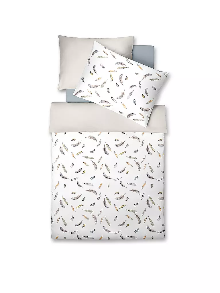 FLEURESSE | Juego de cama de punto DIAMOND 140/200CM Plata | Plata