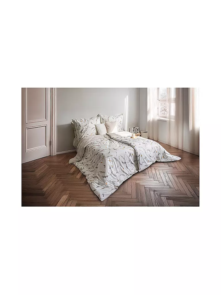 FLEURESSE | Juego de cama de punto DIAMOND 140/200CM Plata | Plata