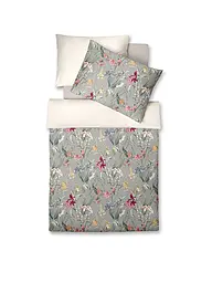 FLEURESSE | Juego de cama de punto Jersey 70x90cm/140x200cm DIAMOND Silver | Gris