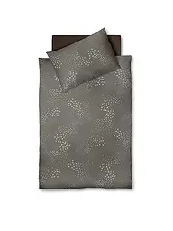 FLEURESSE | Juego de cama de punto jersey 70x90cm/140x200cm TOPAS Stone | Gris