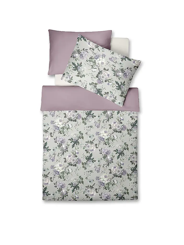 FLEURESSE | Juego de cama de satén 70x90cm/140x200cm BED ART Menta | Menta
