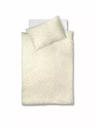 FLEURESSE | Ropa de cama de damasco "Opal" 70x90cm / 140x200cm (Crema) | Crema