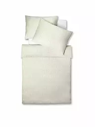 FLEURESSE | Ropa de cama de damasco "Opal" 70x90cm/140x220cm | Crema