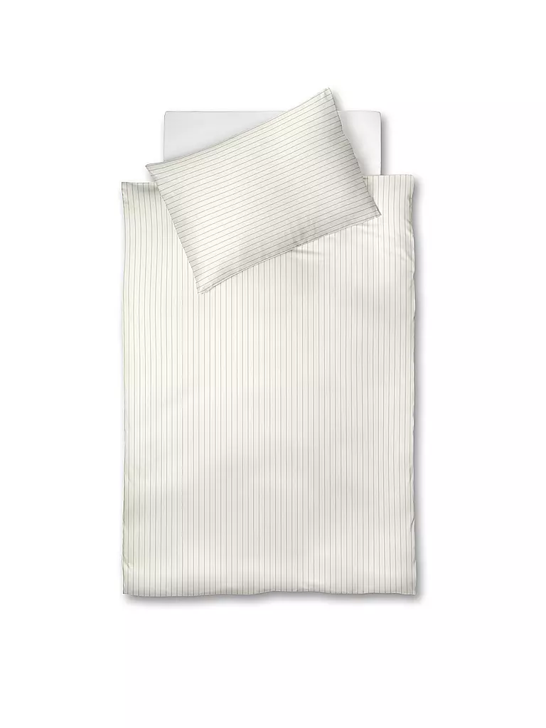 FLEURESSE | Ropa de cama de damasco Melk 70x90cm / 140x200cm Crema | Crema
