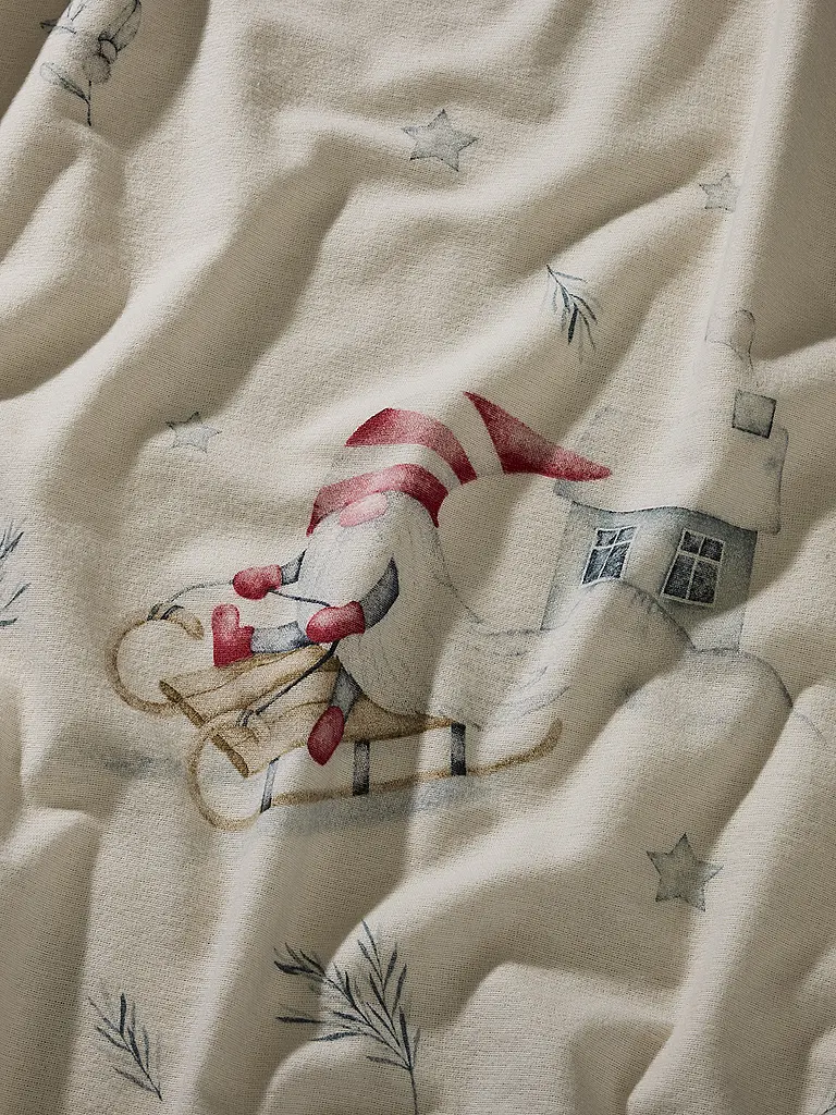 FLEURESSE | Ropa de cama de franela 70x90cm/140x200cm ASPEN Snow White |