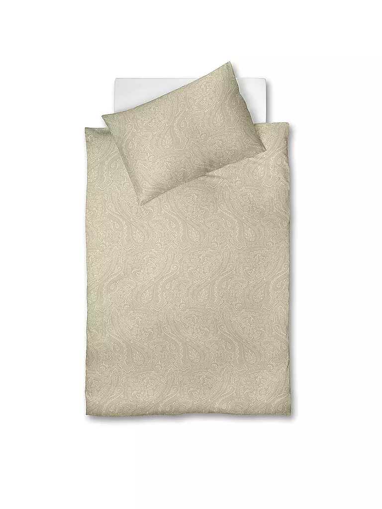 FLEURESSE | Ropa de cama de franela 70x90cm/140x200cm LECH Almendra | Beige