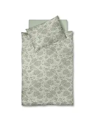 FLEURESSE | Ropa de cama de franela 70x90cm/140x200cm Lech Mandel | Verde claro
