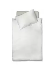 FLEURESSE | Ropa de cama de medio lino Provence 70x90cm/140x200cm Rosa | Crema