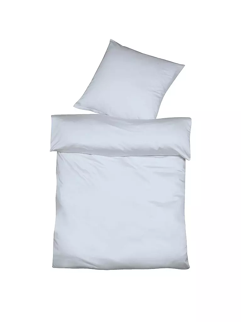 FLEURESSE | Ropa de cama de medio lino Provence 70x90cm/140x200cm Azul claro | Azul claro