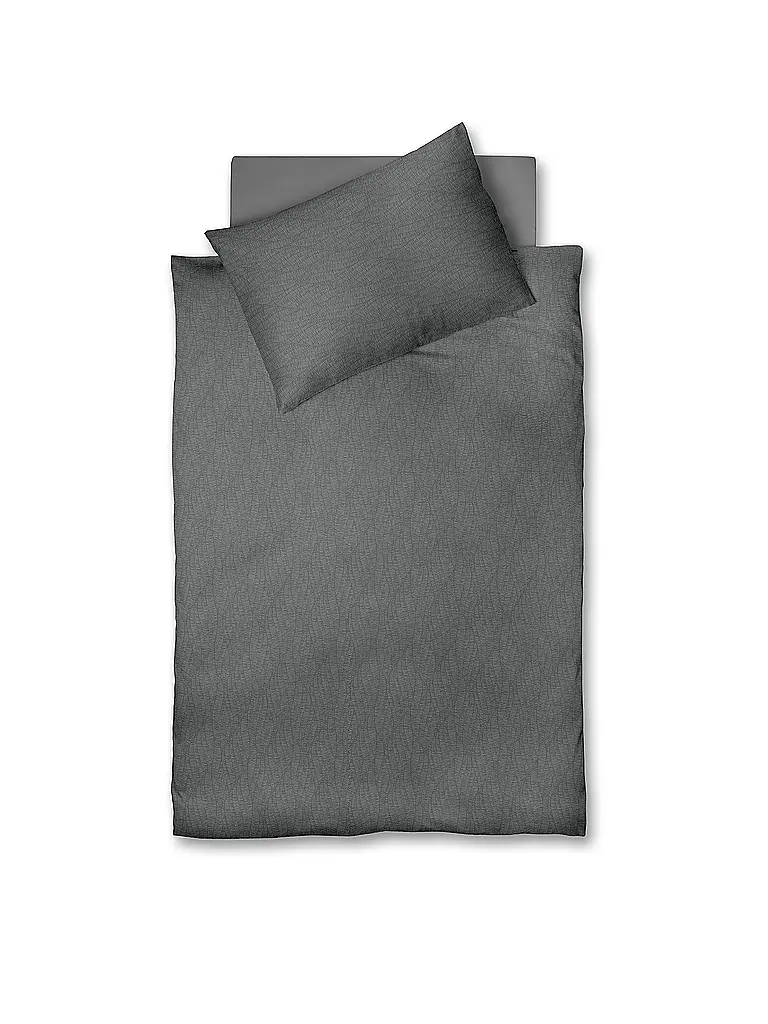 FLEURESSE | Ropa de cama de satén 70x90cm/140x200cm MODERN LIFE B Stone | Gris