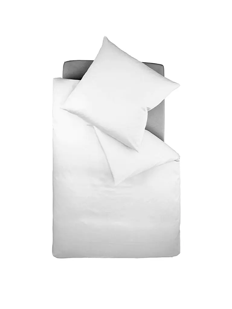 FLEURESSE | Ropa de cama de satén 70x90cm/140x200cm Royal Plata | Plata