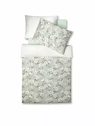 FLEURESSE | Ropa de cama de satén BED ART 70x90cm/140x200cm Honeydew | Verde claro
