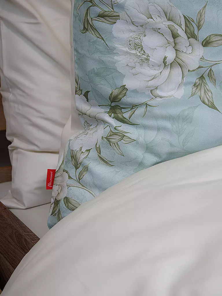 FLEURESSE | Ropa de cama de satén BED ART 70x90cm/140x200cm Honeydew | 