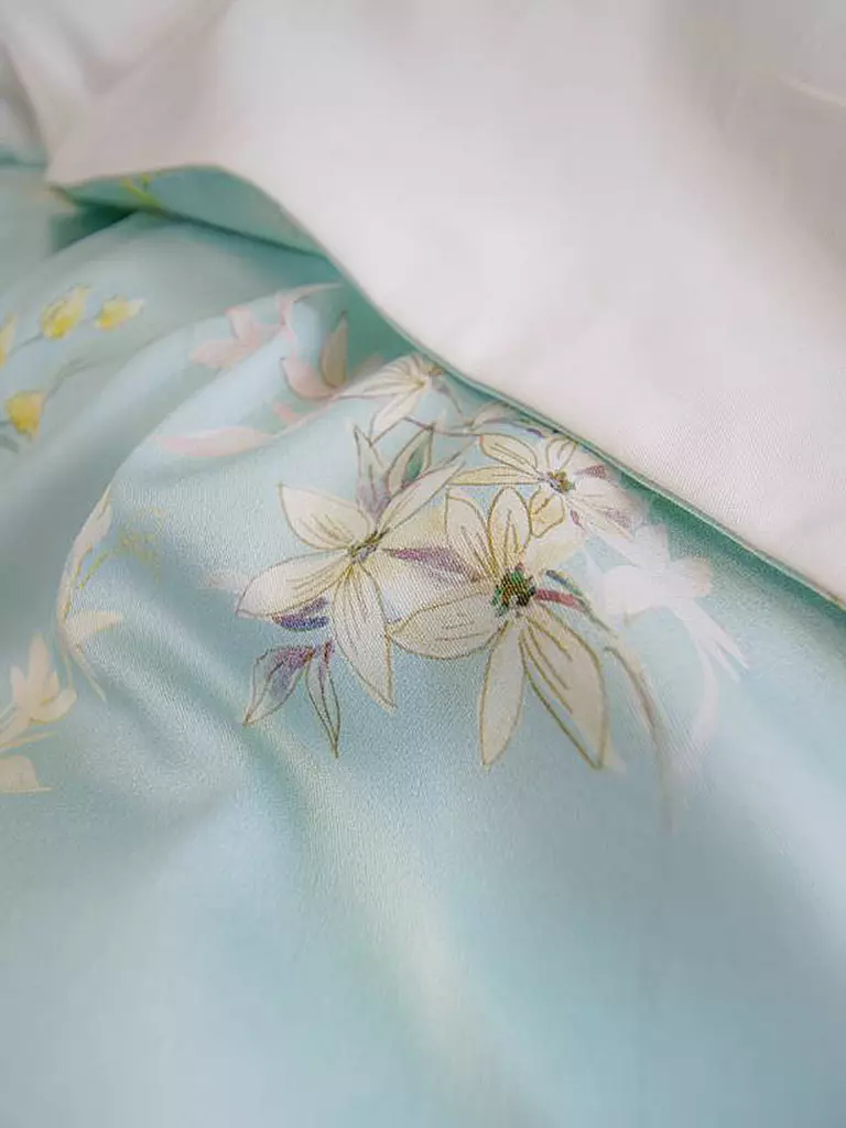 FLEURESSE | Ropa de cama de satén BED ART 70x90cm/140x200cm Honeydew | 