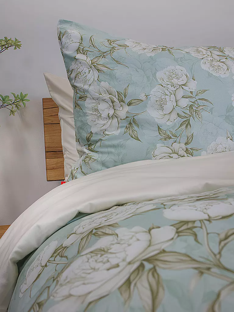 FLEURESSE | Ropa de cama de satén BED ART 70x90cm/140x200cm Honeydew | 