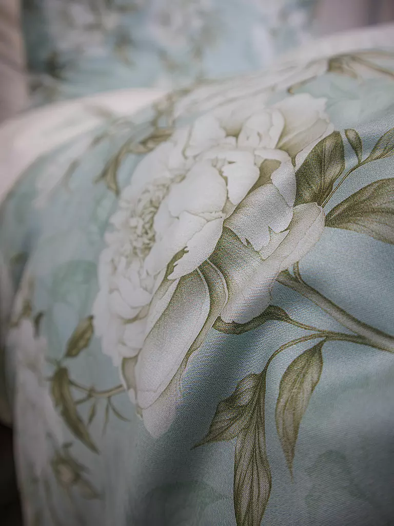 FLEURESSE | Ropa de cama de satén BED ART 70x90cm/140x200cm Honeydew | 