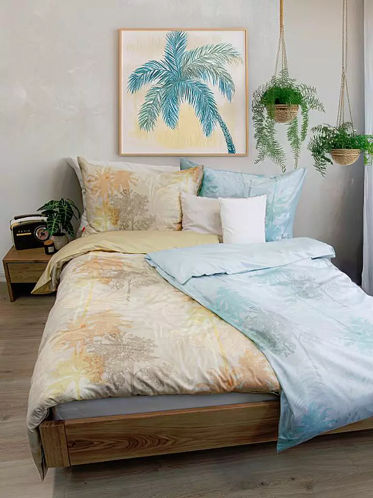 FLEURESSE | Ropa de cama de satén MIAMI 70x90cm/140x220cm | 
