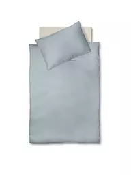 FLEURESSE | Satin Bettwäsche ROYAL UNI 70x90cm / 140x200cm Azul | Azul claro