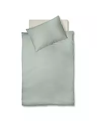 FLEURESSE | Satin Bettwäsche ROYAL UNI 70x90cm / 140x200cm Azul | Oliva