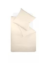 FLEURESSE | Ropa de cama de satén "Royal" 70x90cm/140x220cm | Crema