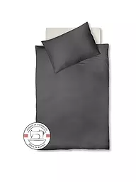 FLEURESSE | Ropa de cama de satén "Royal" 70x90cm/140x220cm | Gris