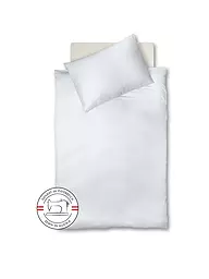 FLEURESSE | Ropa de cama de satén "Royal" 70x90cm/140x220cm | Gris claro
