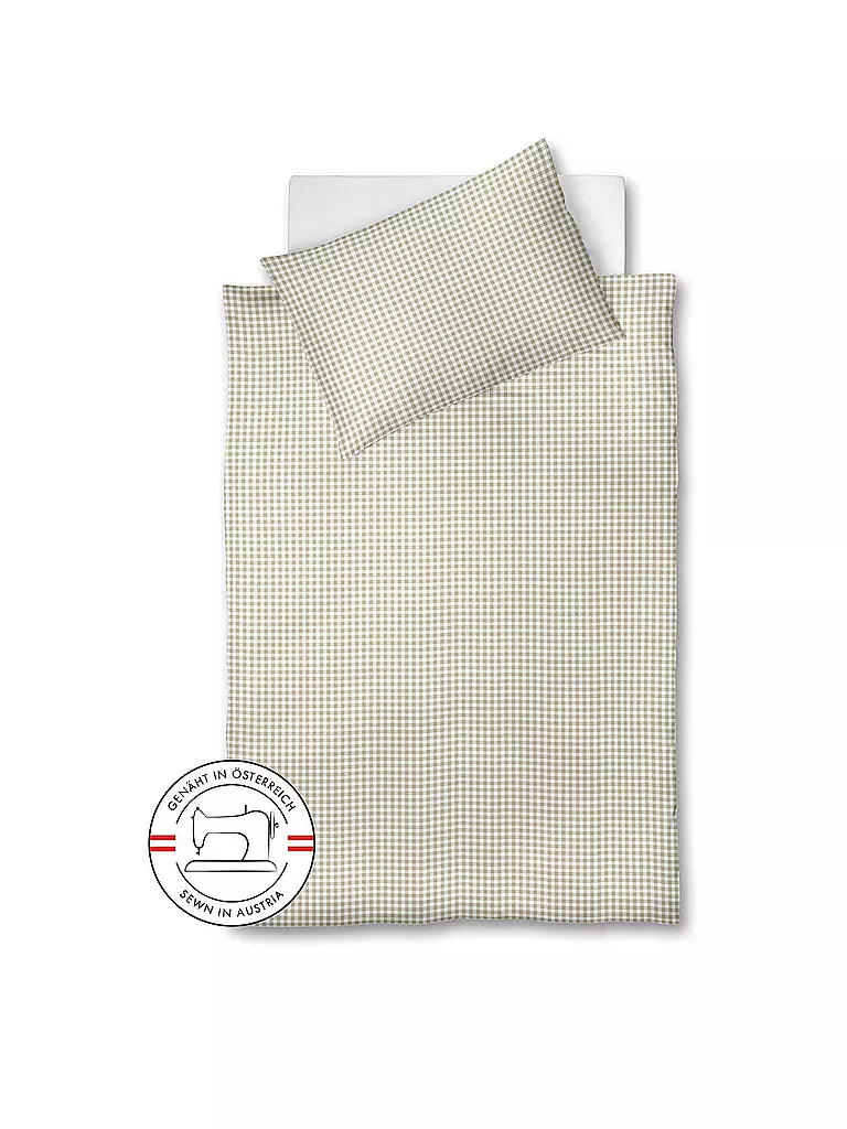 FLEURESSE | Ropa de cama Seersucker RIO 70x90cm/140x200cm Crema | Beige