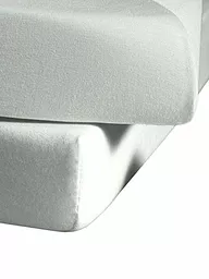 FLEURESSE | Sábana bajera ajustable de punto Jersey 180x200cm Gris | Plata