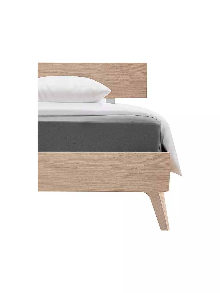 FLEURESSE | Sábana bajera ajustable de punto Jersey 180x200cm Gris | Gris