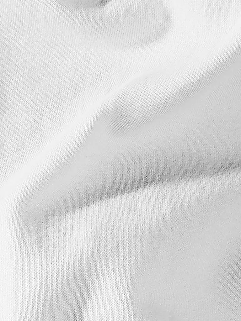 FLEURESSE | Sábana bajera ajustable de punto S-Jersey 130x200cm Blanco | Blanco