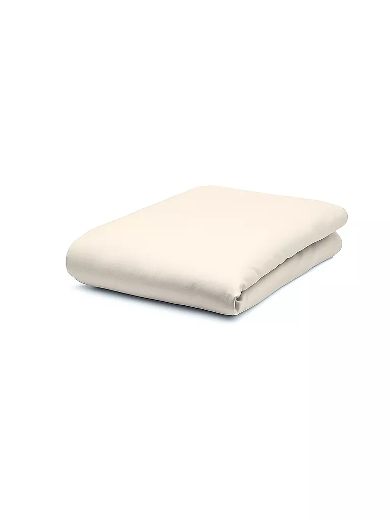 FLEURESSE | Sábana bajera ajustable de satén Royal Uni 180x200cm Crema | Crema