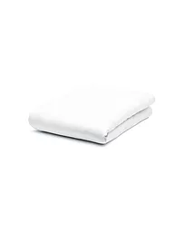 FLEURESSE | Sábana Bajera Ajustable de Satén Royal Uni 90x200cm Crema | Blanco